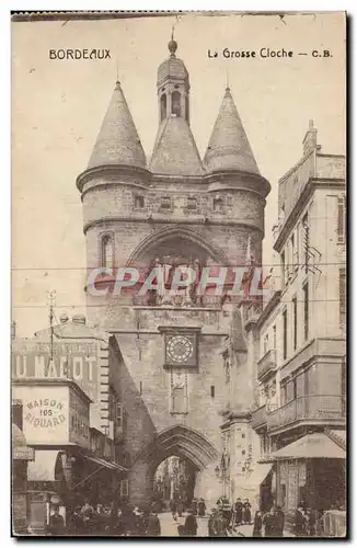 Bordeaux Cartes postales la grosse horloge