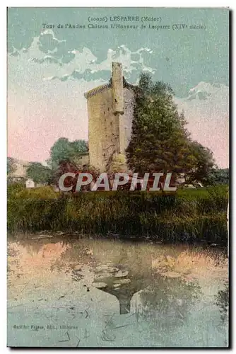 Lesparre Cartes postales Tour de l'ancien chateau d'honneur de Lesparre