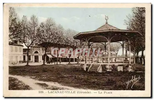 Cartes postales Lacanau Ville La place