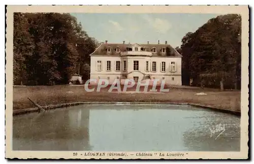 Ansichtskarte AK Leognan Chateau La Louviere