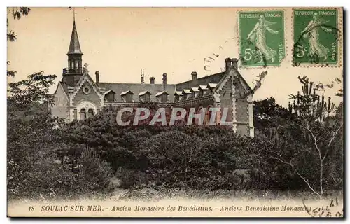 Cartes postales Soulac sur mer Ancien monastere des Benedictins