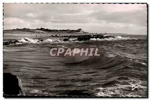 Cartes postales moderne Soulac sur mer Maree montante aux piscines