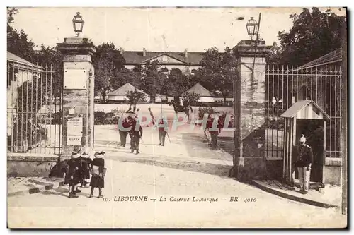 Cartes postales Libourne La caserne Lamarque