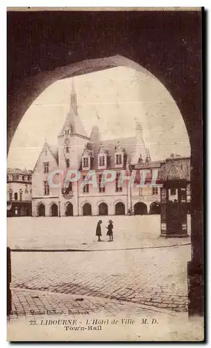 Cartes postales Libourne L&#39hotel de ville