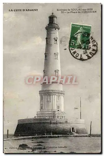 Cartes postales Environs de Soulac sur mer le phare de Cordouan (lighthouse)