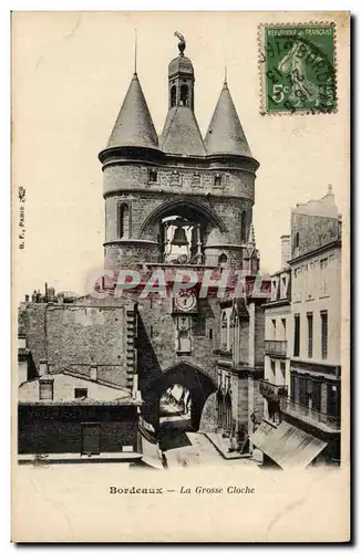 Cartes postales Bordeaux La grosse cloche