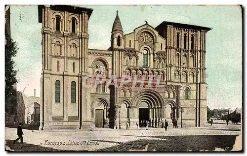 Ansichtskarte AK Bordeaux Eglise Ste Croix