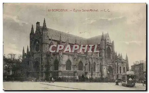 Bordeaux Cartes postales Eglise Saint Michel