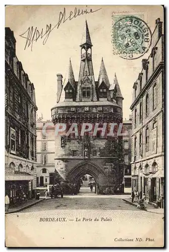 Bordeaux Cartes postales La porte du palais