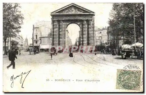 Bordeaux Cartes postales Place d'Aquitaine