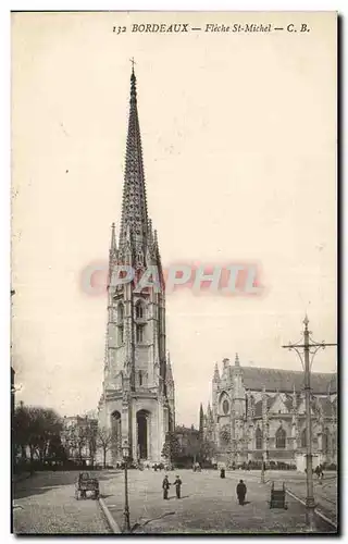 Bordeaux Ansichtskarte AK Fleche St michel