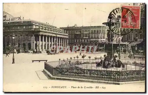 Bordeaux Cartes postales Place de la Comedie