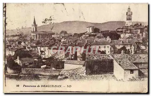 Cartes postales Panorama de Draguignan