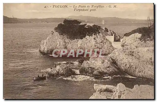 Toulon Ansichtskarte AK Le poste de torpilles