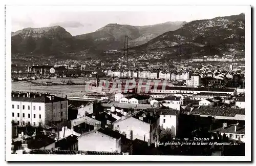 Toulon Ansichtskarte AK Vue generale prise de la tour du Mourillon