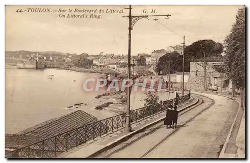 Toulon Cartes postales Sur le boulevard du littoral