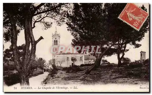 Hyeres Cartes postales La chapelle de l'ermitage