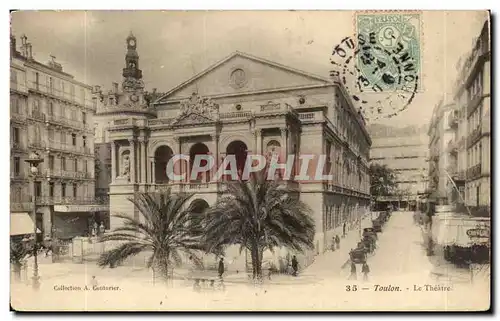 Toulon Cartes postales Le theatre