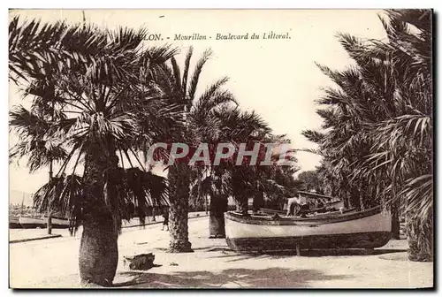 Toulon Cartes postales Mourillon Boulevard du littoral