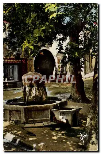 Ollioules Moderne Karte Vieille fontaine