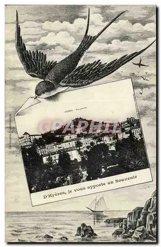 Hyeres Cartes postales Hirondelle