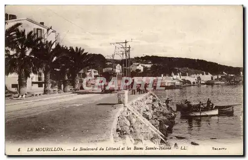 Le Mourillon Cartes postales Le boulevard du littoral et les Bains Saint Helene