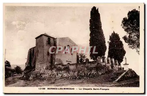 Bormes les Mimosas Cartes postales La chapelle Saint Francois