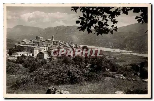 Gattieres Cartes postales Vue generale et la vallee du Var