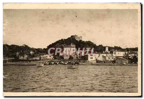 Iles d&#39Hyeres Ansichtskarte AK Le village de porquerolles et le fort Saint Agate