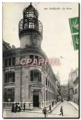 Toulon - La Poste - Ansichtskarte AK