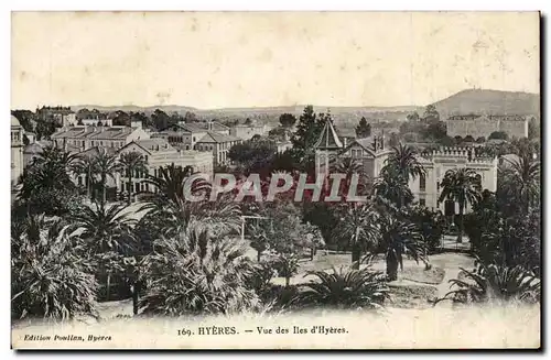 Hyeres - Vue des Iles d'Hyeres - Cartes postales