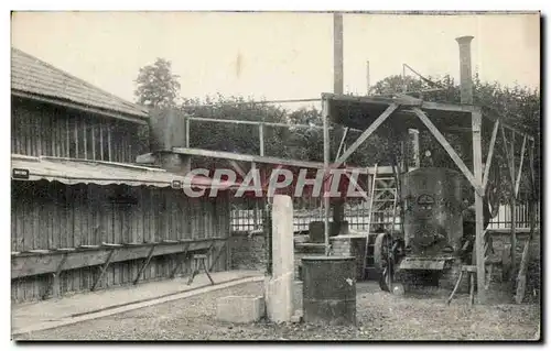 Cartes postales Machine agricole (non localisee) (pressoir ?) (agriculture ferme)