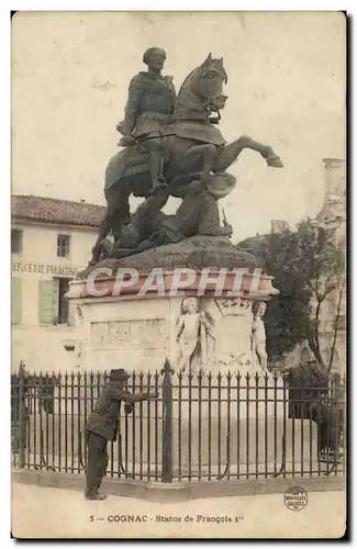 Cognac - Statue de Francois I - Cartes postales