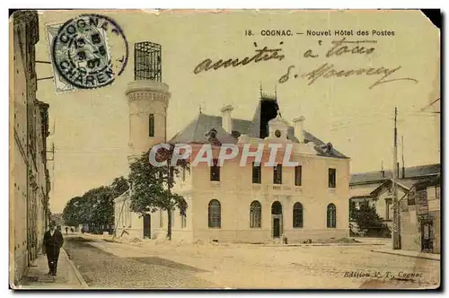 Cognac - Nouvel Hotel des Postes - Ansichtskarte AK