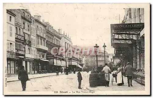 Niort - La Rue Victor Hugo - Cartes postales Quincaillerie