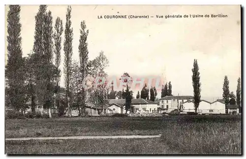 La Couronne - Vue Generale de l&#39Usine de Barillion Cartes postales