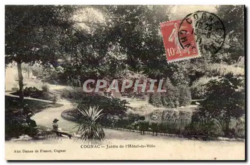 Cognac - Hotel de Ville - Jardin Cartes postales