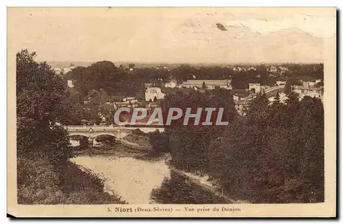 Niort - Vue prise du Donjon - Ansichtskarte AK