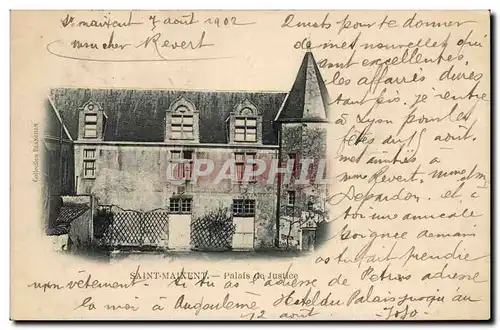 Saint-Maixent - Palais de Justice - Cartes postales