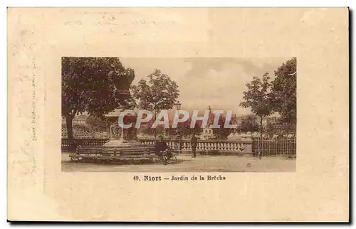 Niort - Jardin de la Breche - Cartes postales