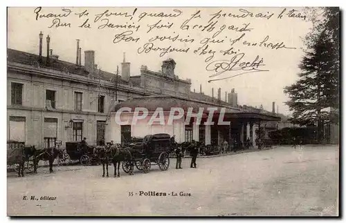 Poitiers - La Gare Cartes postales
