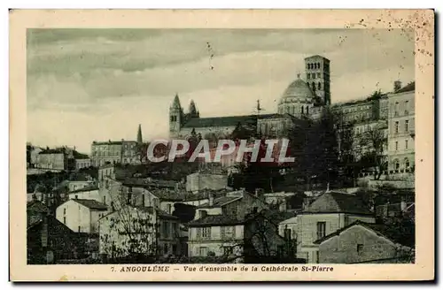 Angouleme - Vue d&#39ensemble de la Cathedrale St Pierre Cartes postales