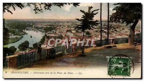 Angouleme - Panorama pris de la Place Palet Cartes postales