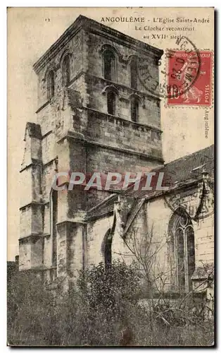 Angouleme - L'Eglise Saint Adre Cartes postales