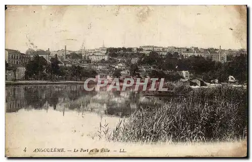 Angouleme - Le Port et la Ville Cartes postales