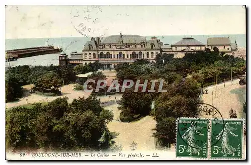 Boulogne sur Mer - Le Casino - Vue Generale - Cartes postales