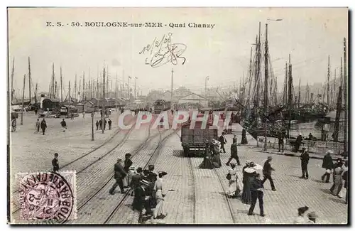 Boulogne sur Mer - Quai Chanzy - Cartes postales