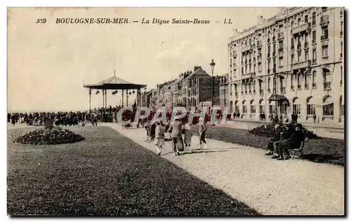 Boulogne sur Mer - La Digue Sainte Beuve - Cartes postales