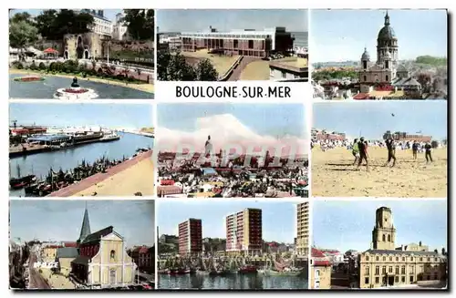 Boulogne sur Mer - Souvenirs - Ansichtskarte AK (volley ball)