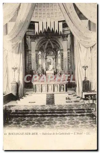 Boulogne sur Mer - Interieur de la Cathedrale Cartes postales